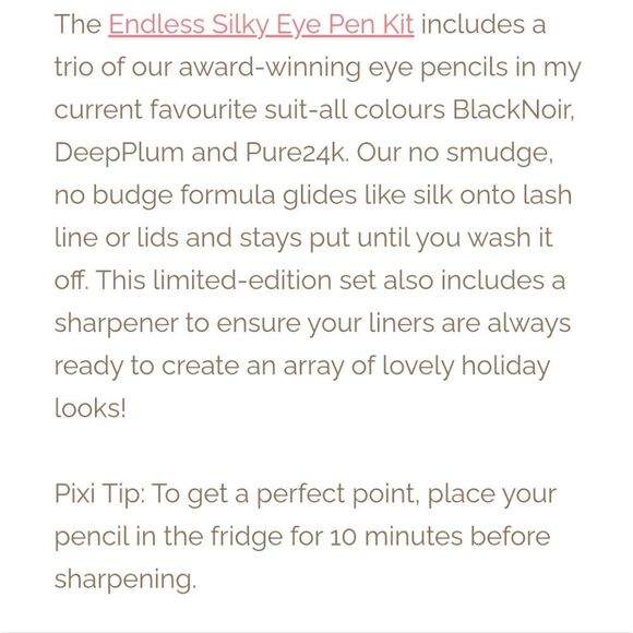 Pixi By Petra Endless Silky Eye Pen Kit - Picture 4 of 4